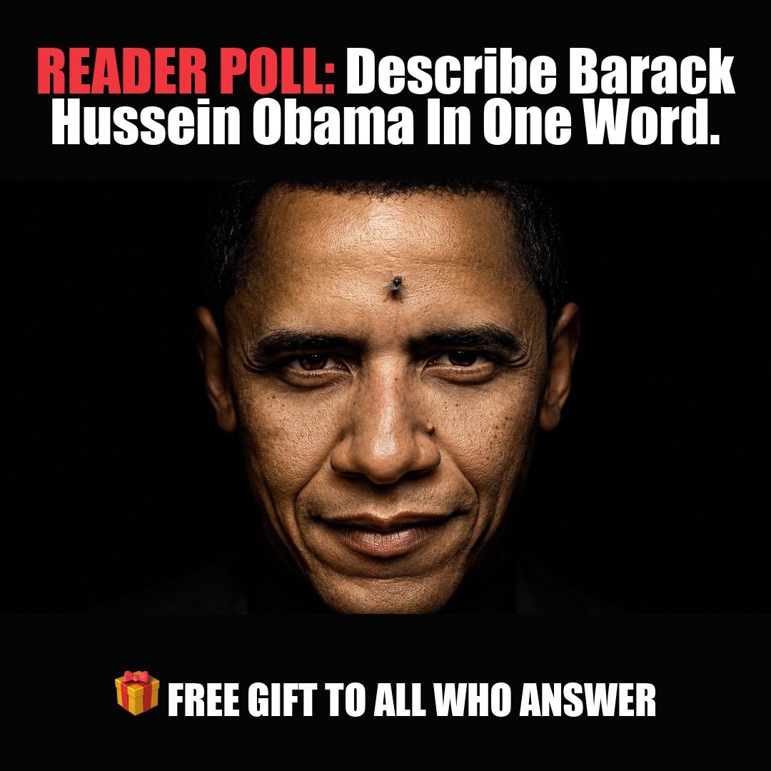 READER POLL: Describe Barack Hussein Obama In One Word. vote now