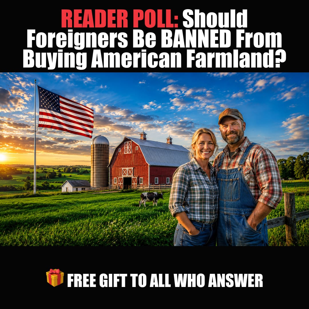READER POLL: Should Foreigners Be BANNED From Buying American Farmland? vote now