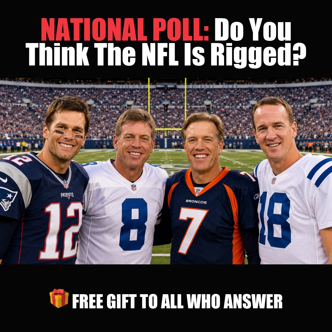 NATIONAL POLL: Do You Think The NFL Is Rigged? vote now