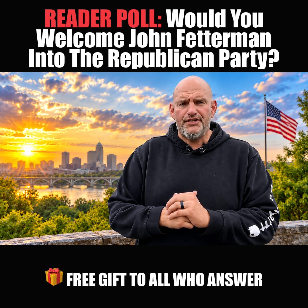 READER POLL: Would You Welcome John Fetterman Into The Republican Party? vote now READER POLL: Would You Welcome John Fetterman Into The Republican Party? vote now